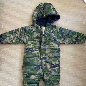 Camouflage Hanna Andersson One Piece Snowsuit